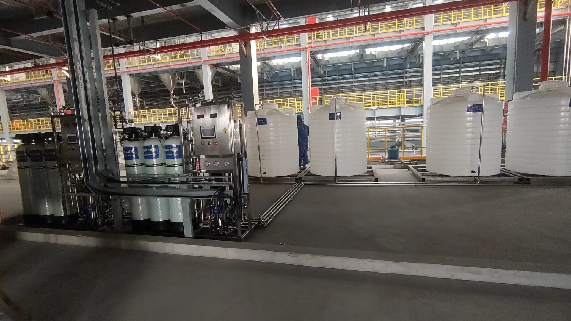 10吨/天反渗透纯水设备安装