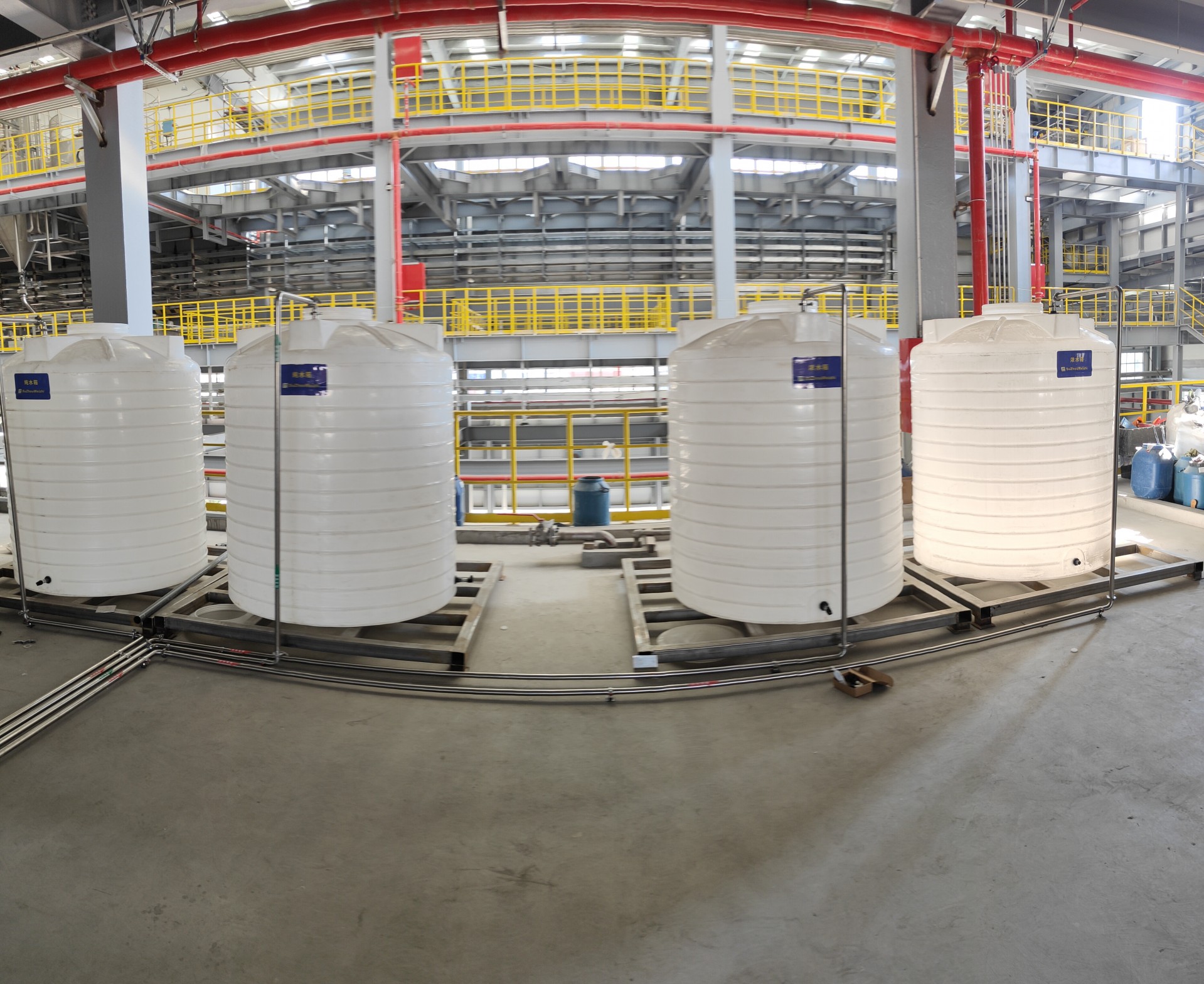 10吨/天反渗透纯水设备安装调试