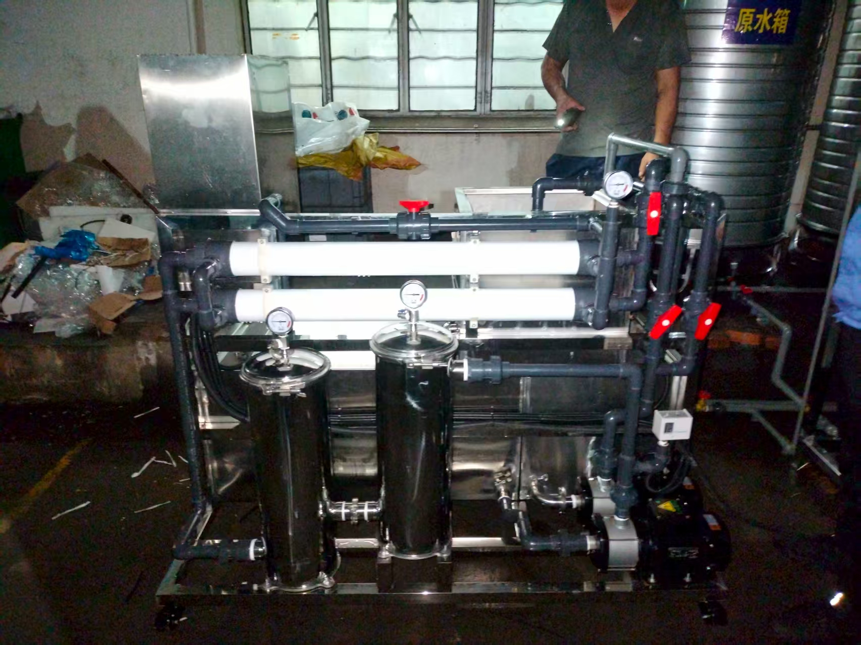 宁波象山0.5吨超滤+纯水设备(图2) 宁波象山0.5吨超滤+纯水设备2.jpg