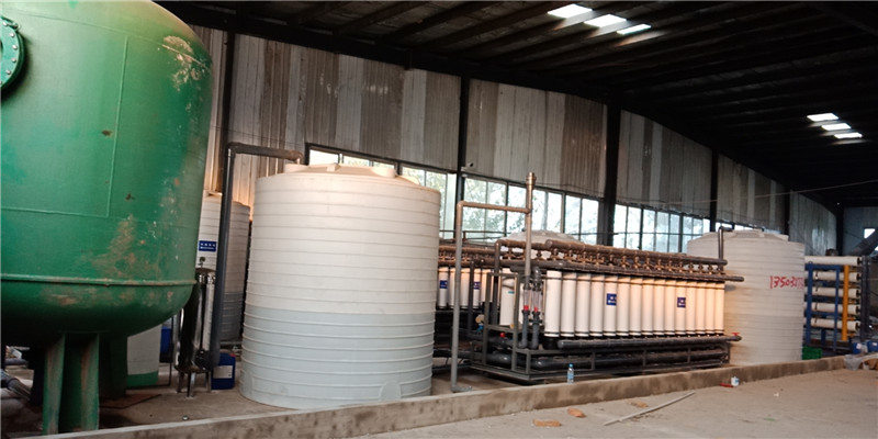 保定金羽润纺织印染公司80T超滤设备